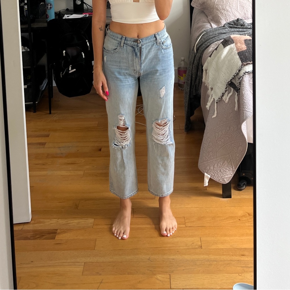 Tailored light wash jeans - Crosby Derek Lam